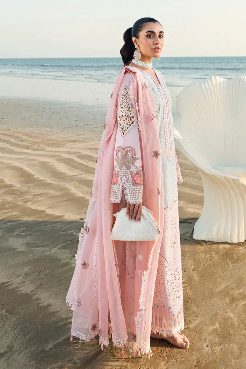 Qalamkar | Sahil Luxury Lawn | FK-08 REEM - Rang-e-Khaas