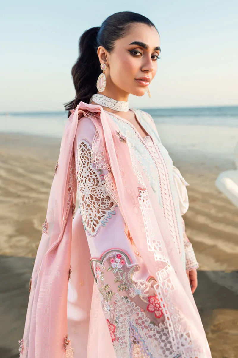 Qalamkar | Sahil Luxury Lawn | FK-08 REEM - Rang-e-Khaas