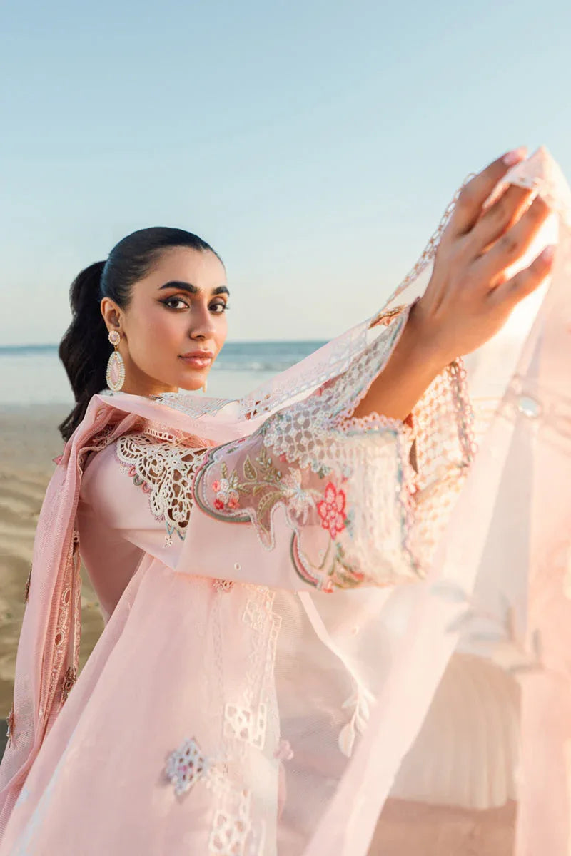Qalamkar | Sahil Luxury Lawn | FK-08 REEM - Rang-e-Khaas