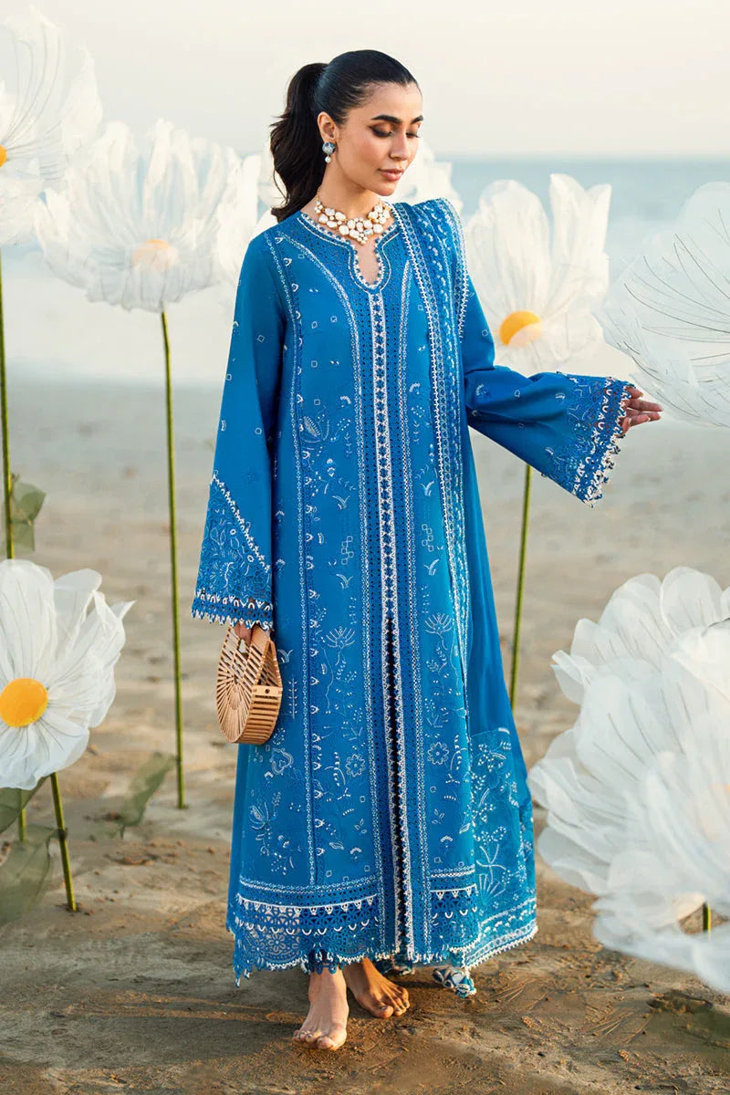 Qalamkar | Sahil Luxury Lawn | FK-03 VICTORIA - Rang-e-Khaas