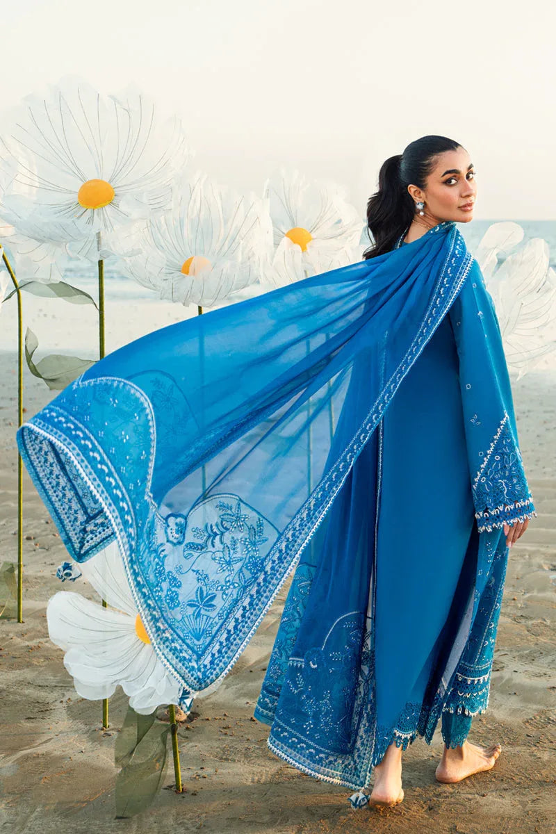 Qalamkar | Sahil Luxury Lawn | FK-03 VICTORIA - Rang-e-Khaas