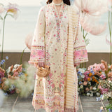 Qalamkar | Sahil Luxury Lawn | FK-14 SCARLETT