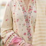 Qalamkar | Sahil Luxury Lawn | FK-14 SCARLETT