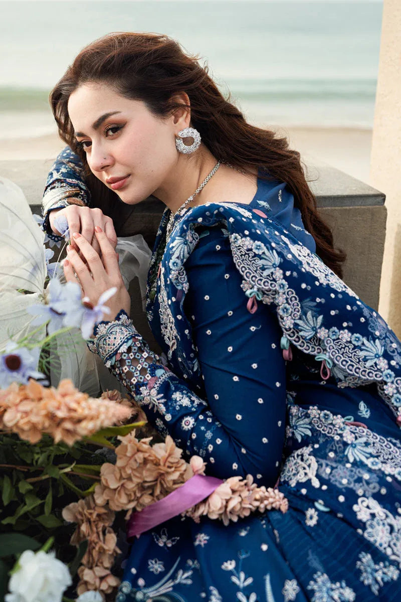 Qalamkar | Sahil Luxury Lawn | FK-05 AURORA - Rang-e-Khaas