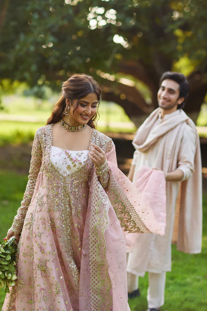 Qalamkar | Shadmani Luxury Formals |  Saira SH-08 - Rang-e-Khaas