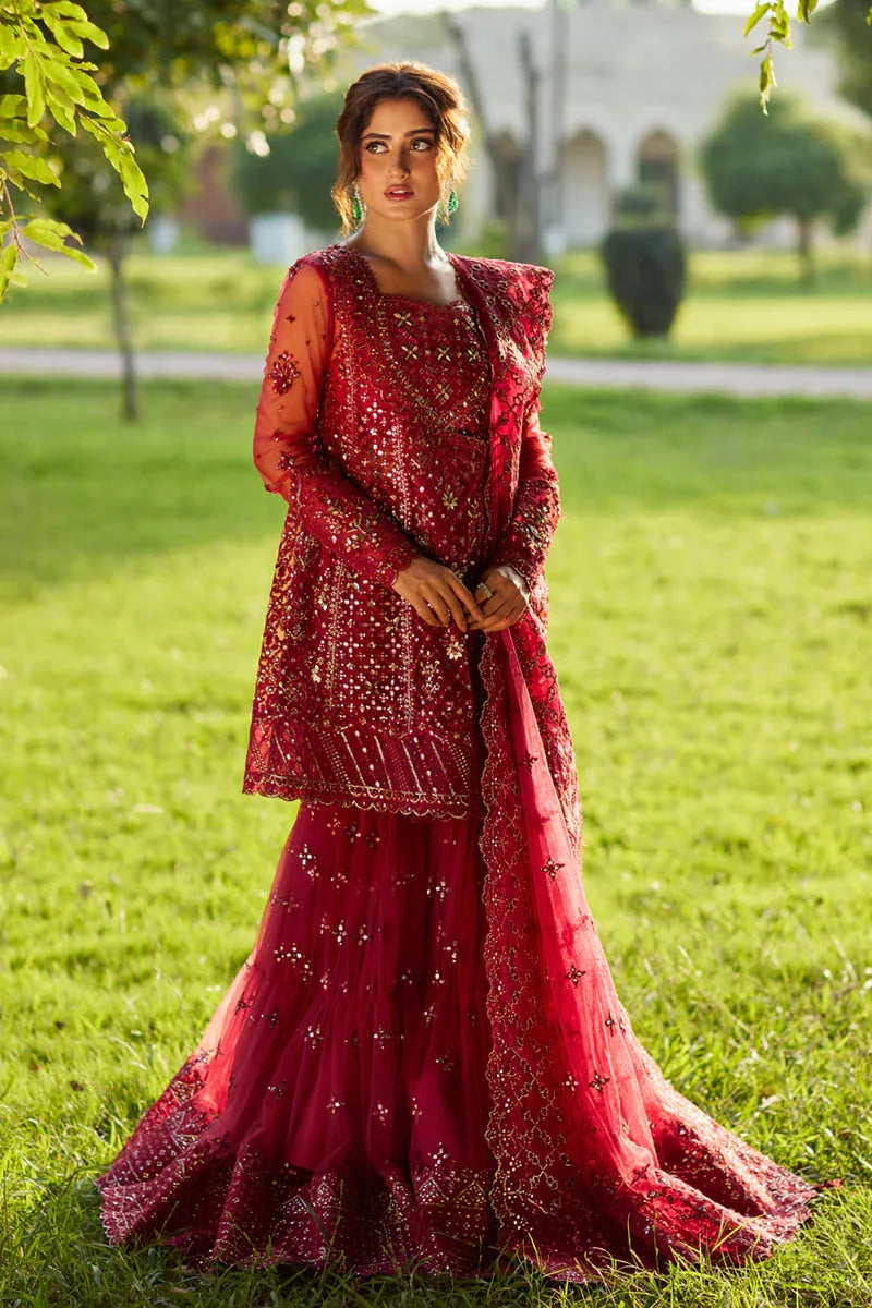 Qalamkar | Shadmani Luxury Formals |  Nurah SH-07 - Rang-e-Khaas
