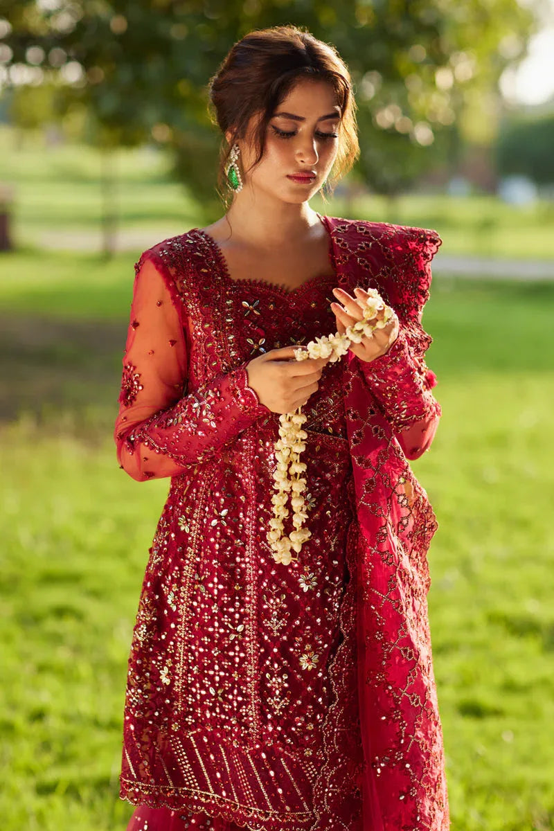 Qalamkar | Shadmani Luxury Formals |  Nurah SH-07 - Rang-e-Khaas
