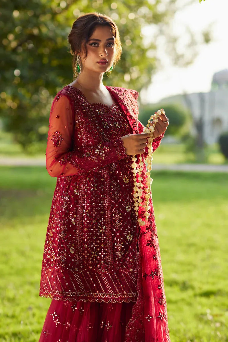 Qalamkar | Shadmani Luxury Formals |  Nurah SH-07 - Rang-e-Khaas