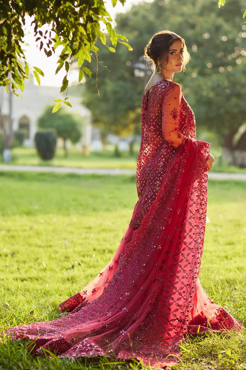 Qalamkar | Shadmani Luxury Formals |  Nurah SH-07 - Rang-e-Khaas