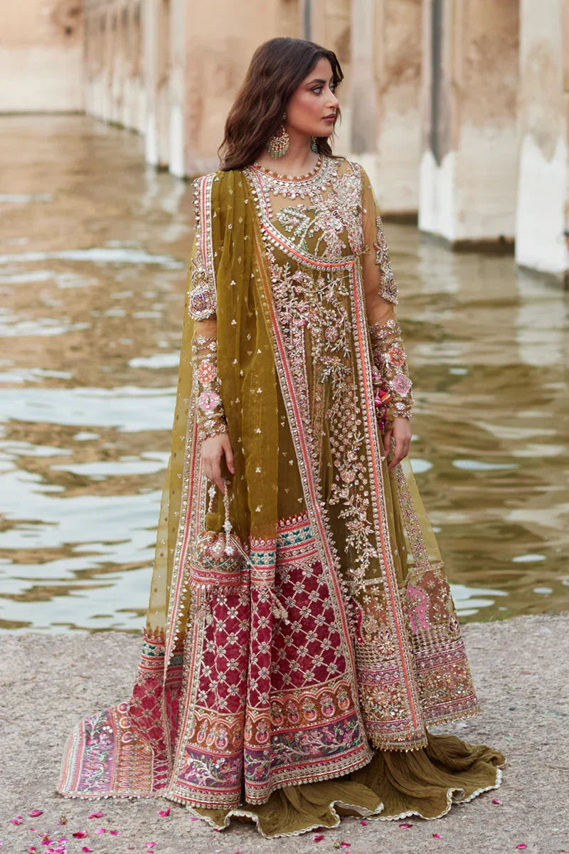 Qalamkar | Shadmani Luxury Formals | Rameesha SH-01 - Rang-e-Khaas