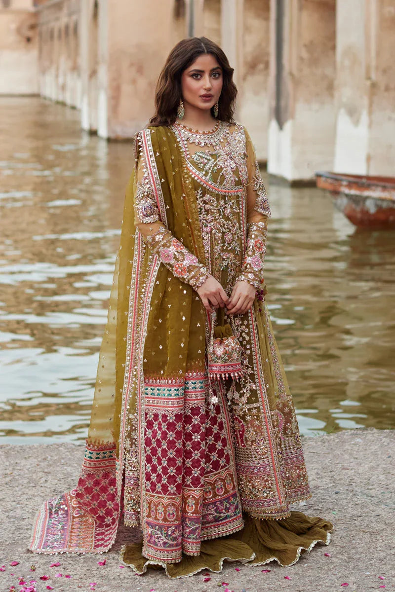 Qalamkar | Shadmani Luxury Formals | Rameesha SH-01 - Rang-e-Khaas