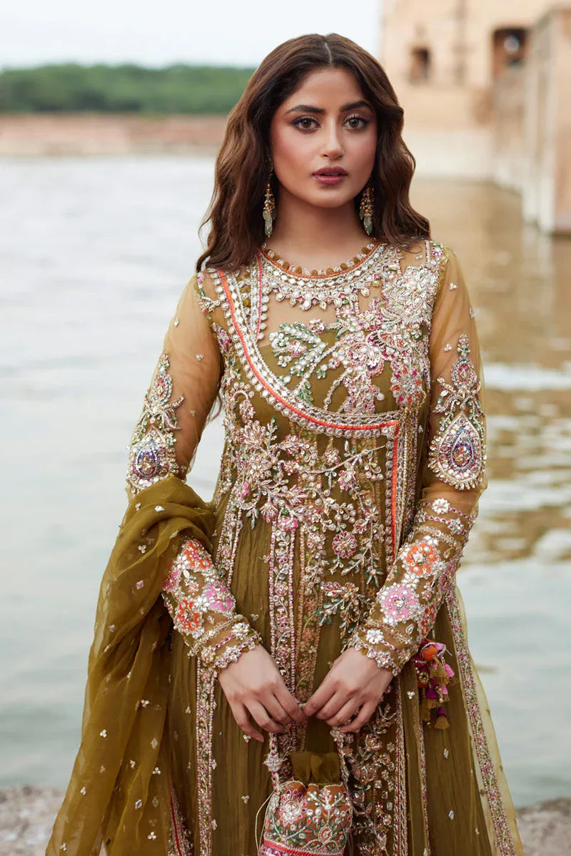 Qalamkar | Shadmani Luxury Formals | Rameesha SH-01 - Rang-e-Khaas