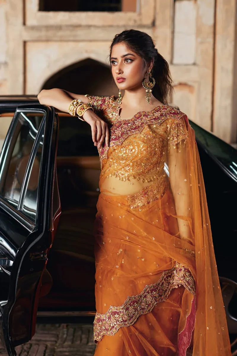 Qalamkar | Shadmani Luxury Formals |  Raniya SH-02 - Rang-e-Khaas