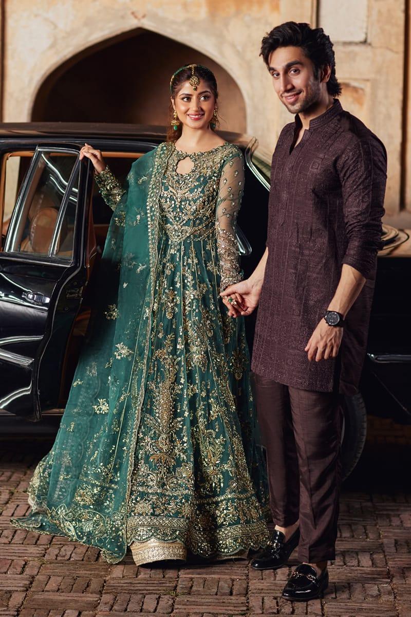 Qalamkar | Shadmani Luxury Formals |  Hala SH-06 - Rang-e-Khaas