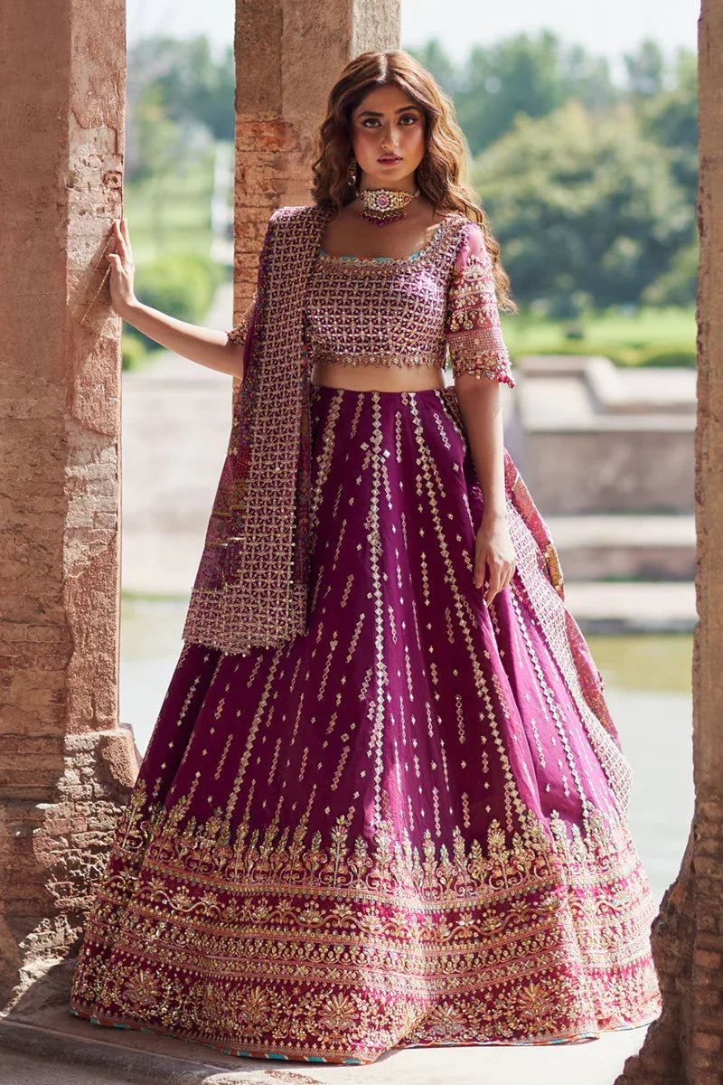 Qalamkar | Shadmani Luxury Formals |  Alya SH-04 - Rang-e-Khaas