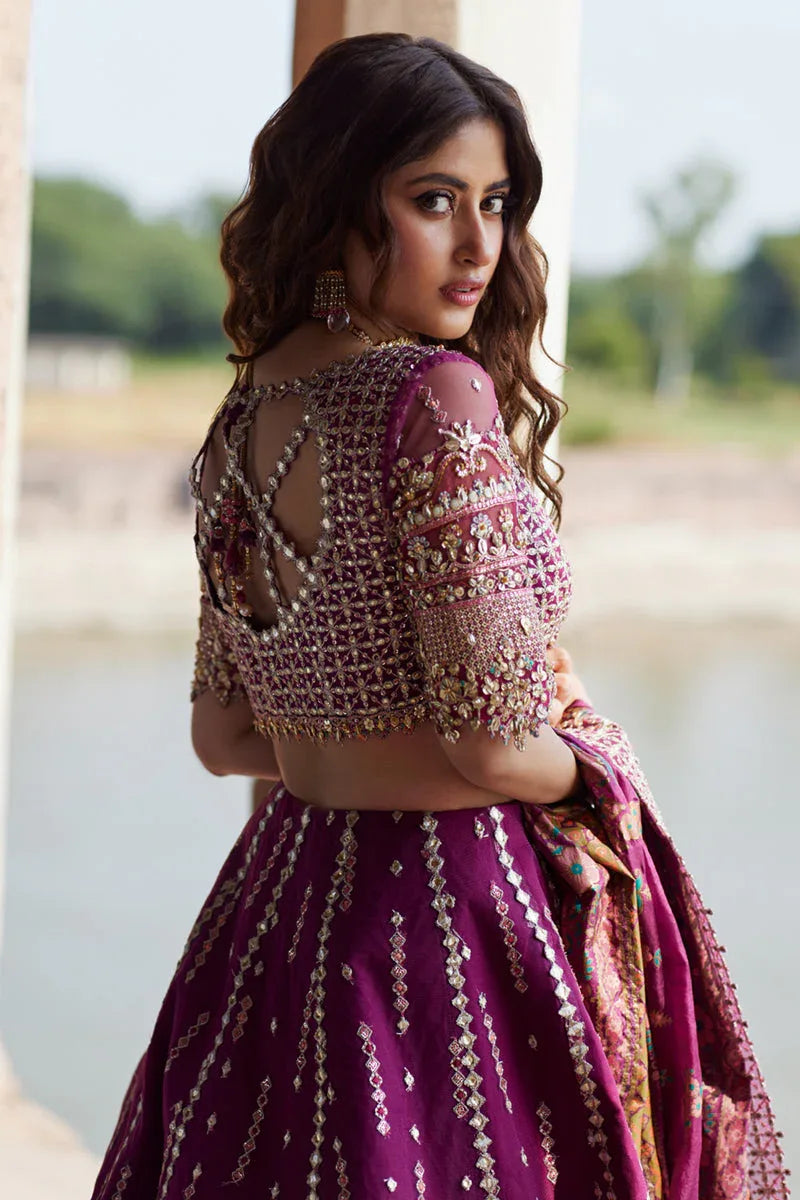Qalamkar | Shadmani Luxury Formals |  Alya SH-04 - Rang-e-Khaas
