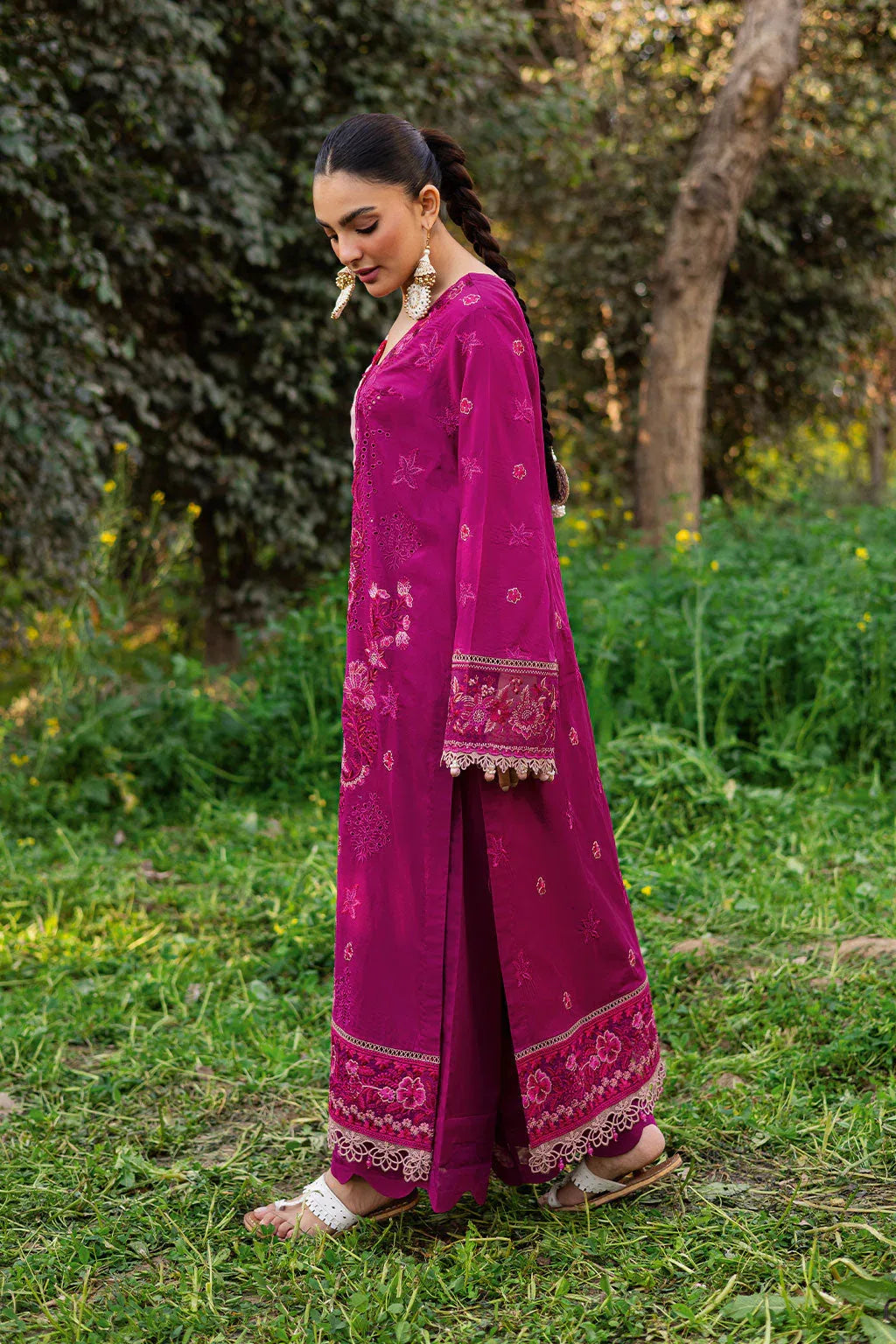 Ramsha | Riwayat Lawn Collection | Y-1202 - Rang-e-Khaas