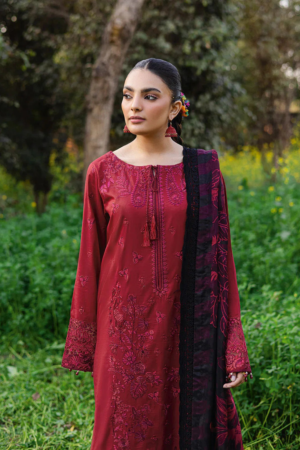 Ramsha | Riwayat Lawn Collection | Y-1204 - Rang-e-Khaas