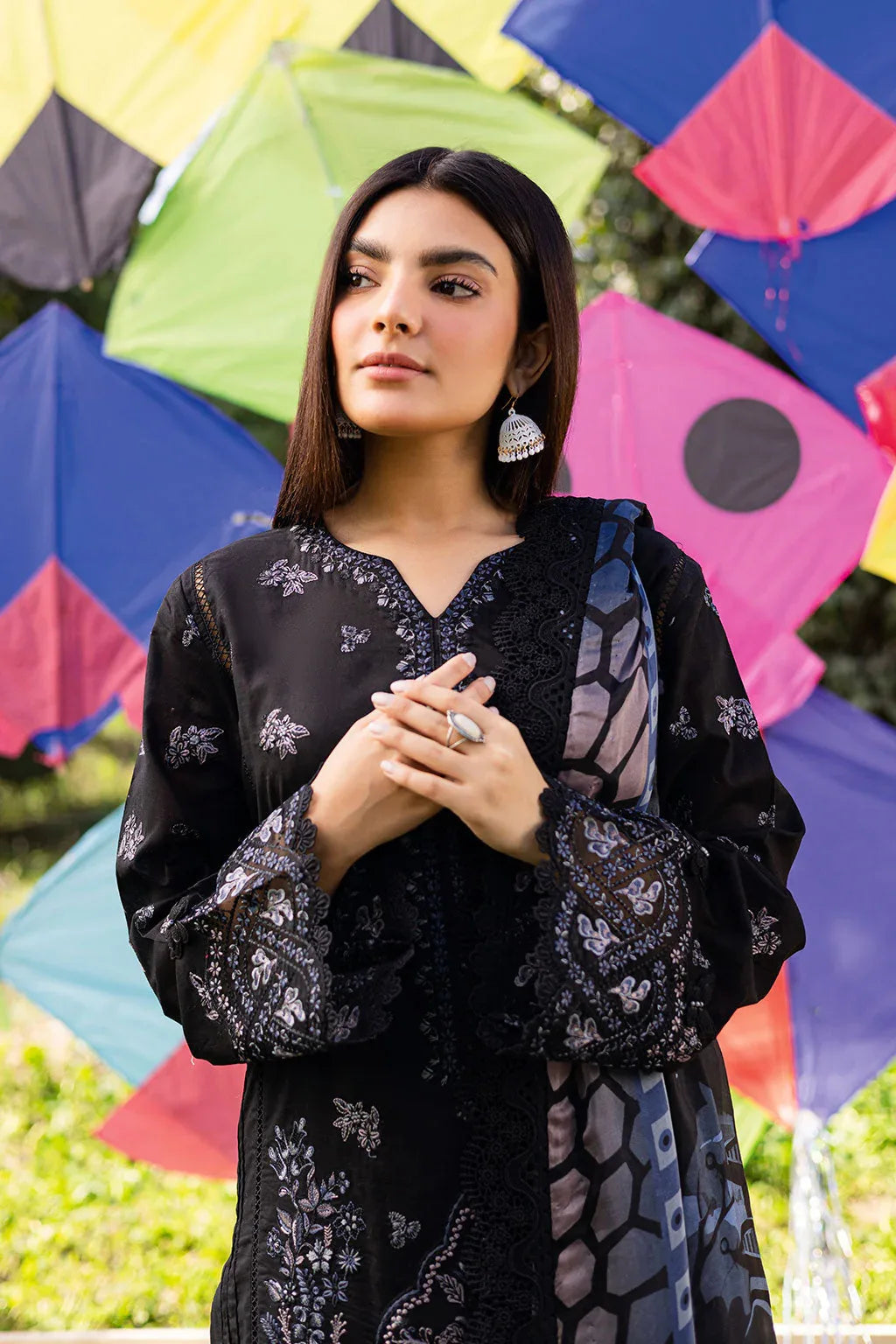 Ramsha | Riwayat Lawn Collection | Y-1208 - Rang-e-Khaas