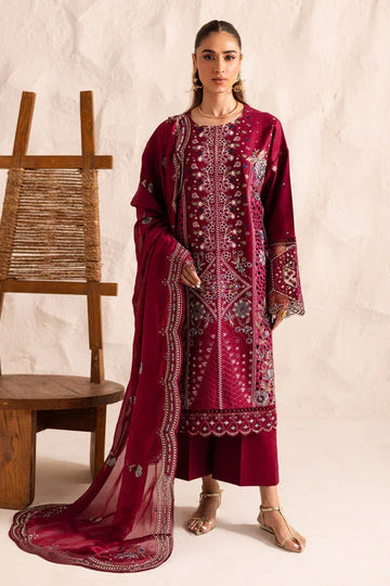 Marjjan | Guzel Lawn | SMC 204-B (Maroon) - Rang-e-Khaas