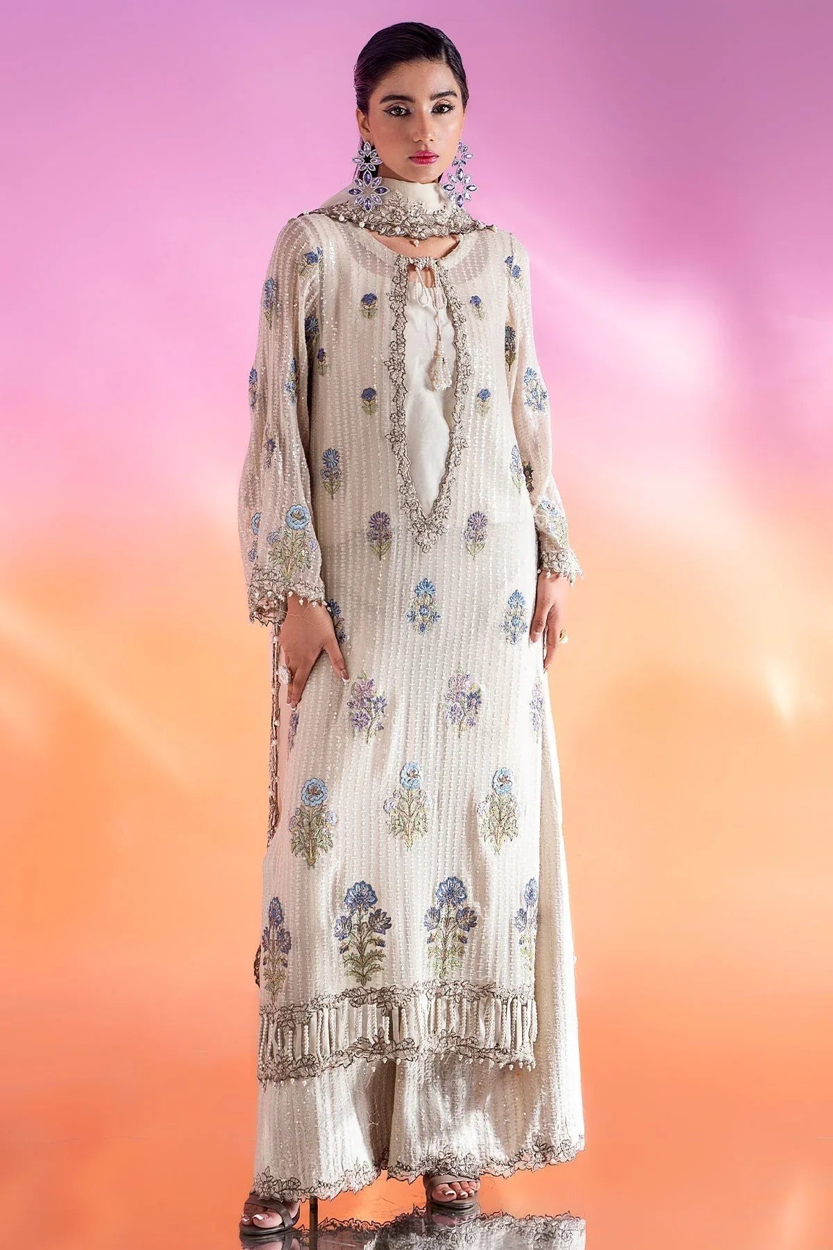 Charizma | Festive Pret | CMA-4-287 - Rang-e-Khaas