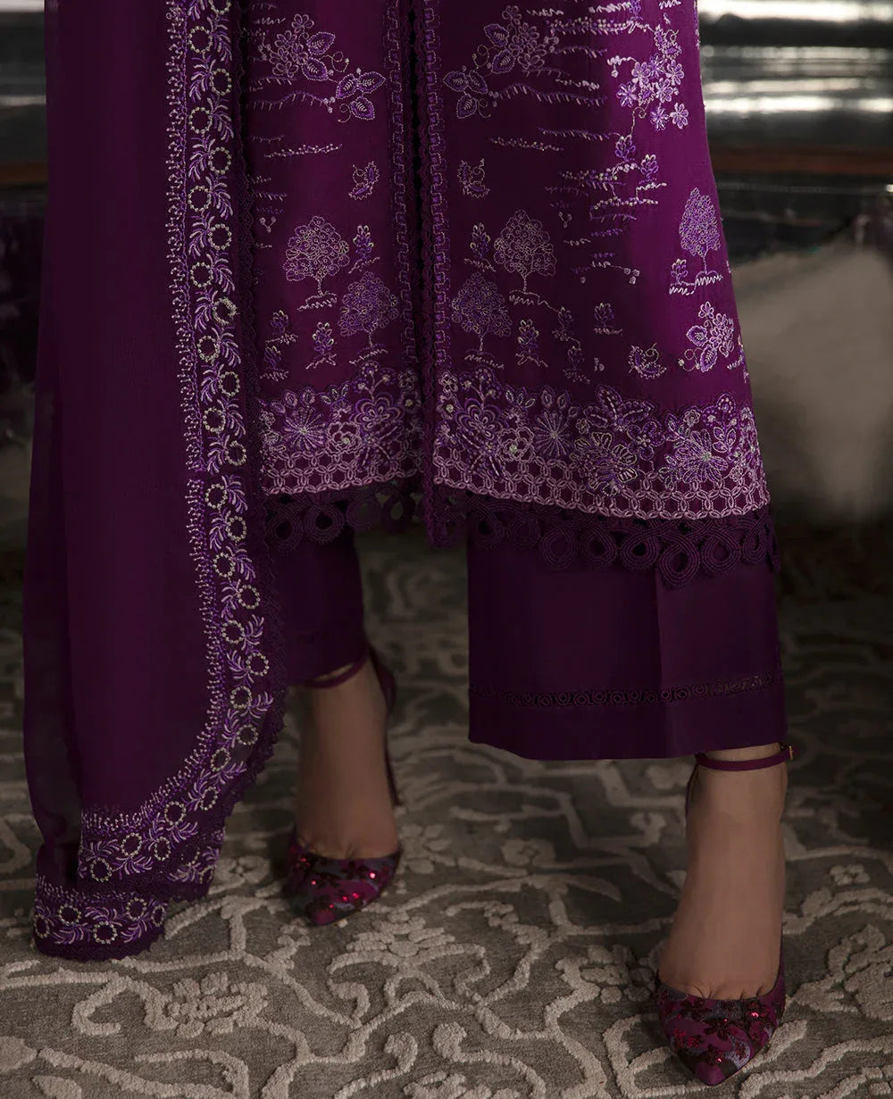 Republic Womenswear | Premium Pret 25 | RPP-06 (Prune de myrtille) - Rang-e-Khaas