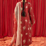 Alizeh | Sheen Lawn Prints 24 | Russet