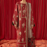 Alizeh | Sheen Lawn Prints 24 | Russet
