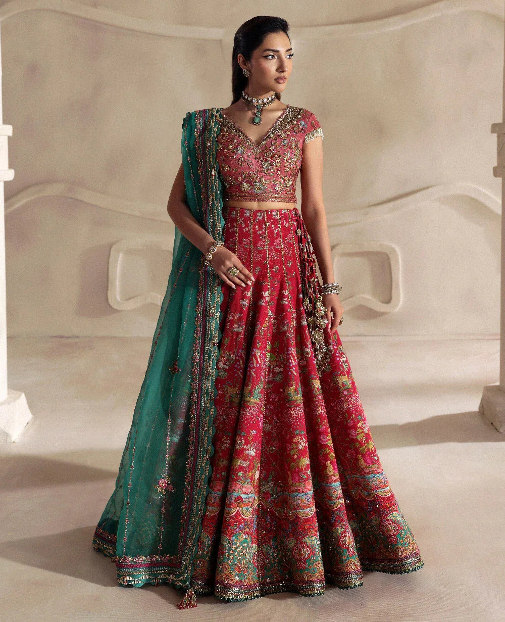 Republic Womenswear | Lilianne Wedding 25' | Floriane - Rang-e-Khaas