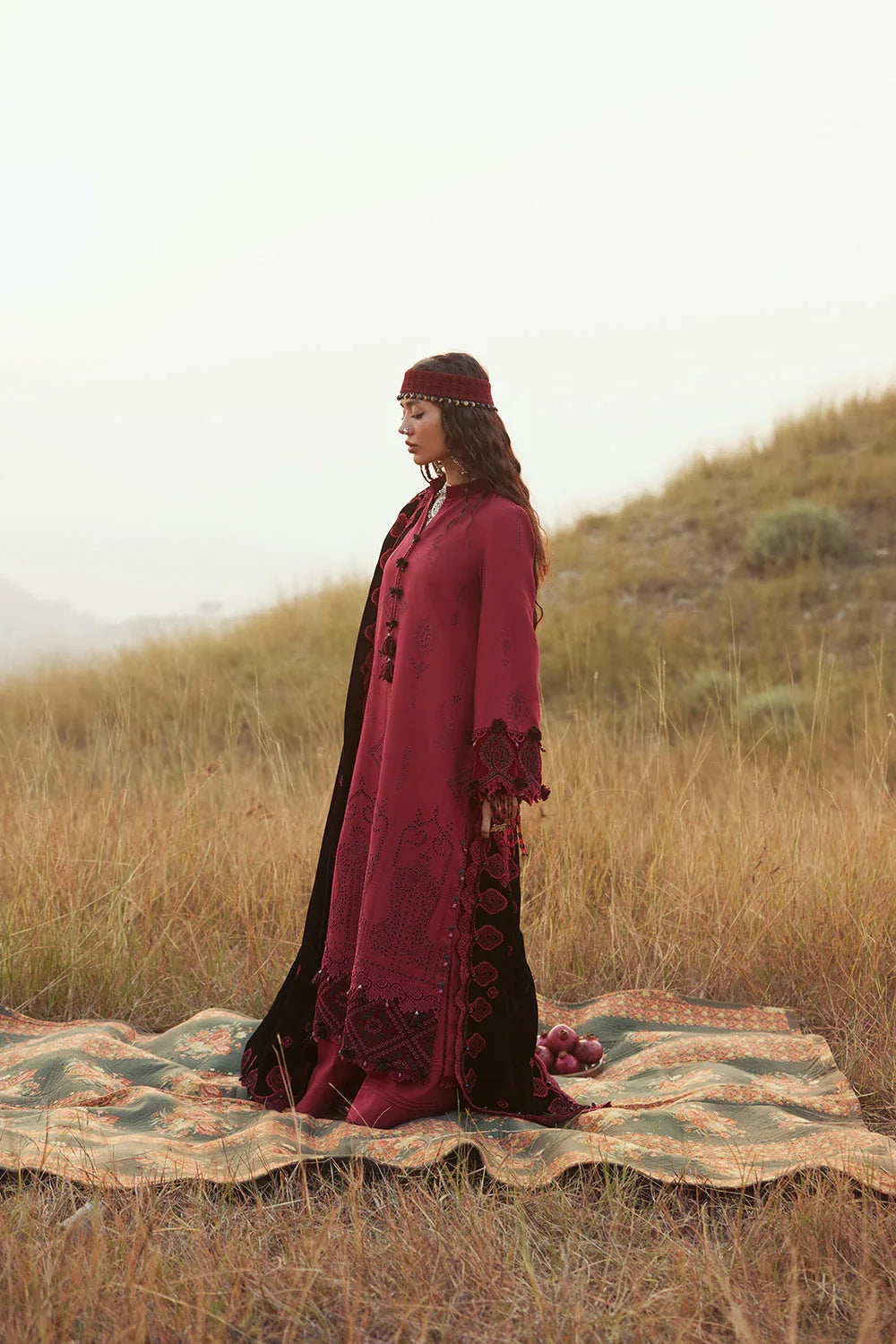 Saira Rizwan | Winter Khaddar 25 | NAZNEEN-SRW25-04 - Rang-e-Khaas