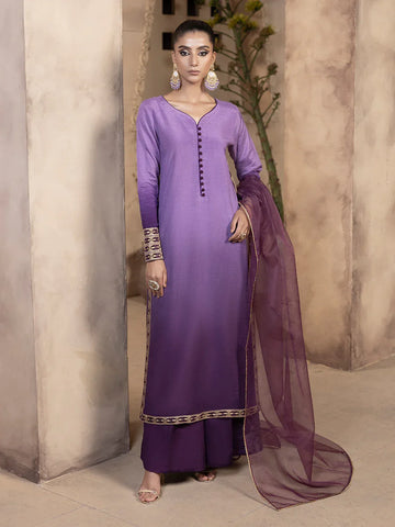 Hem Stitch | Raw Silk Edit 25 | Raania - Rang-e-Khaas