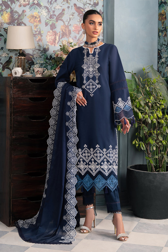 Rajbari | Chikankari Edition 24 | RJB-02 - Rang-e-Khaas