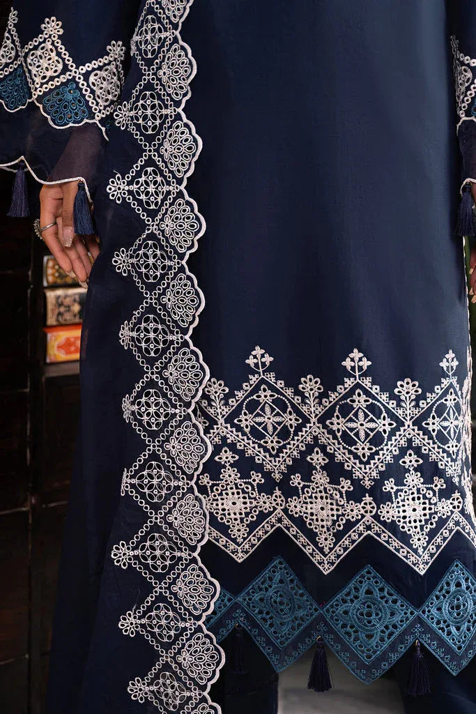 Rajbari | Chikankari Edition 24 | RJB-02 - Rang-e-Khaas