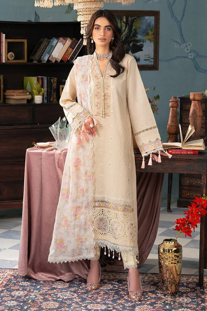 Rajbari | Chikankari Edition 24 | RJB-06 - Rang-e-Khaas