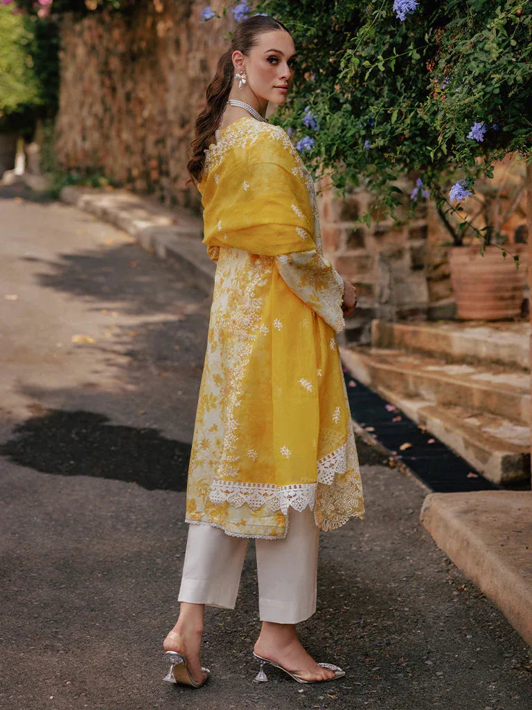 Rajbari | Floral Symphony Lawn 25 | RB-01 - Rang-e-Khaas