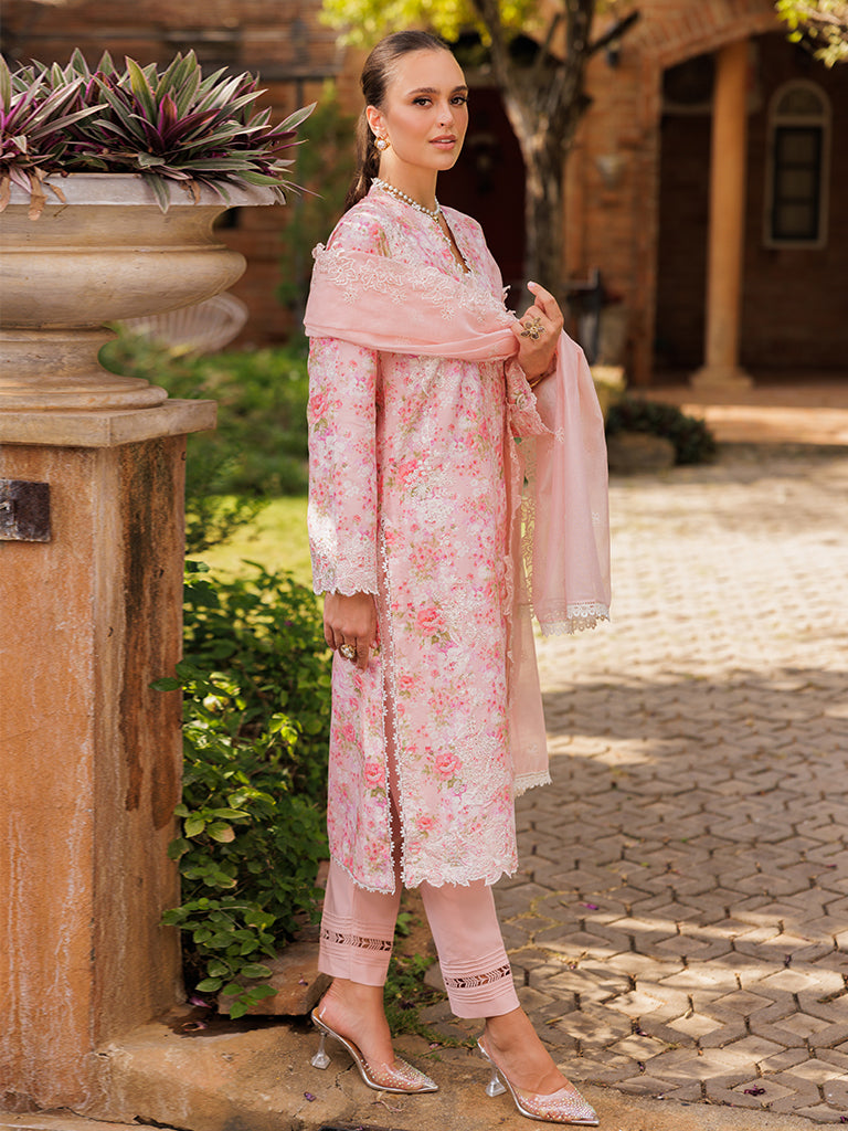 Rajbari | Floral Symphony Lawn 25 | RB-03 - Rang-e-Khaas