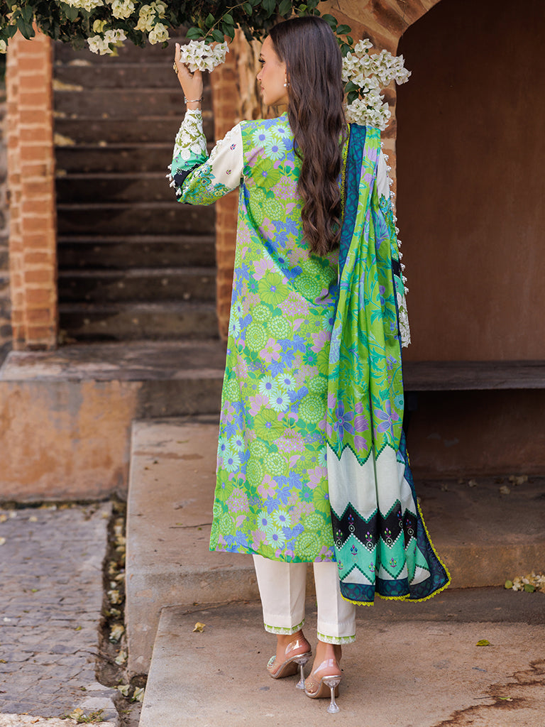 Rajbari | Floral Symphony Lawn 25 | RB-04 - Rang-e-Khaas