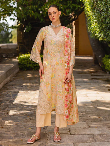 Rajbari | Floral Symphony Lawn 25 | RB-05 - Rang-e-Khaas