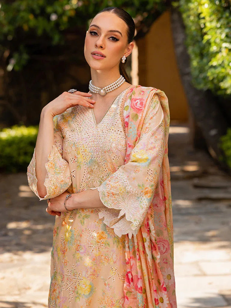 Rajbari | Floral Symphony Lawn 25 | RB-05 - Rang-e-Khaas