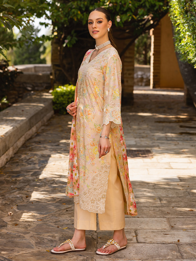 Rajbari | Floral Symphony Lawn 25 | RB-05 - Rang-e-Khaas