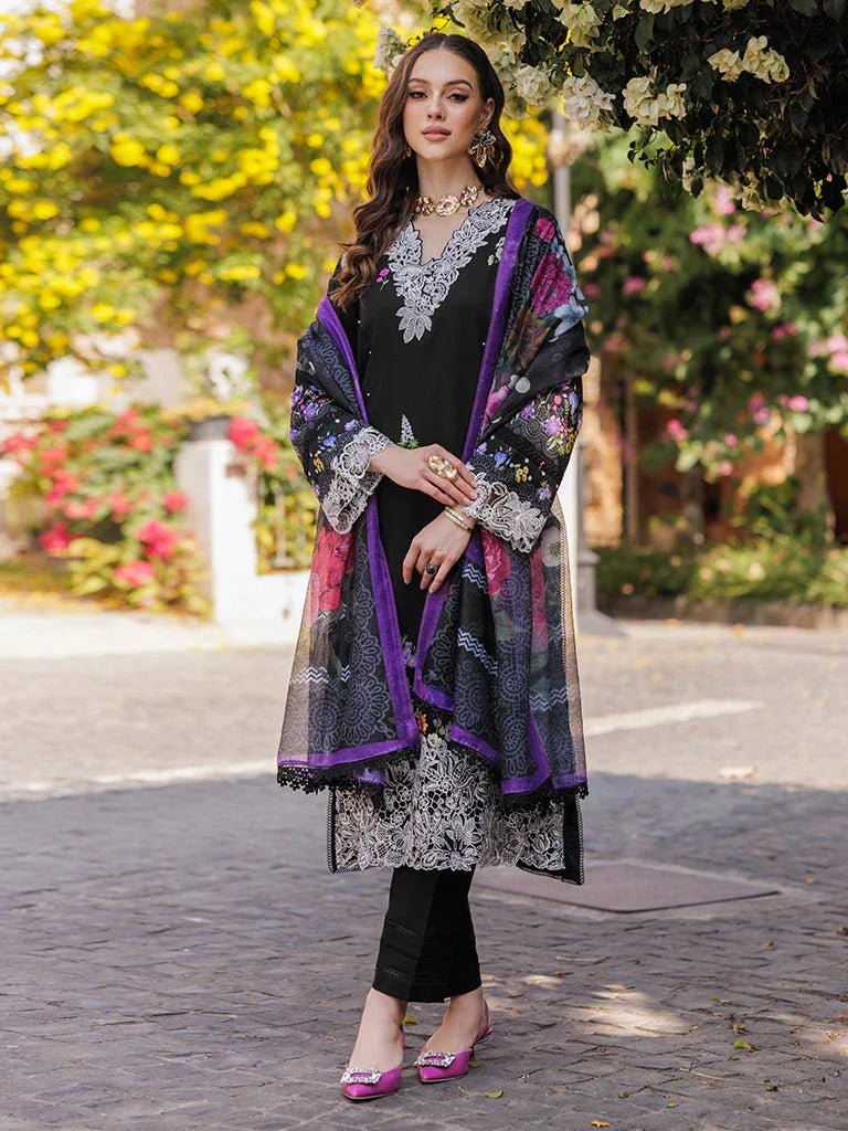 Rajbari | Floral Symphony Lawn 25 | RB-08 - Rang-e-Khaas