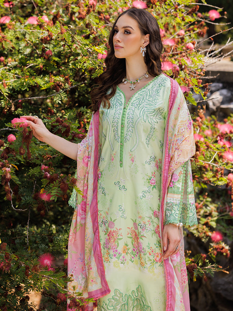 Rajbari | Floral Symphony Lawn 25 | RB-10 - Rang-e-Khaas