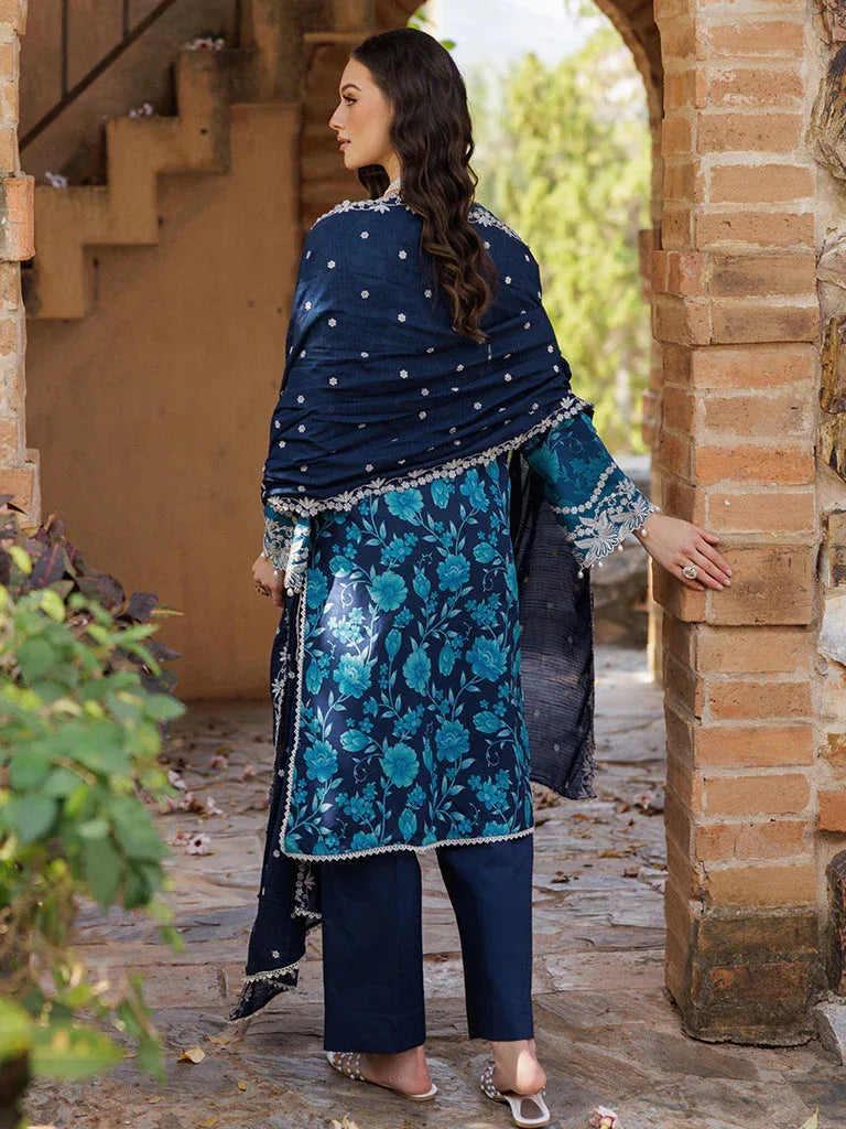 Rajbari | Floral Symphony Lawn 25 | RB-12 - Rang-e-Khaas