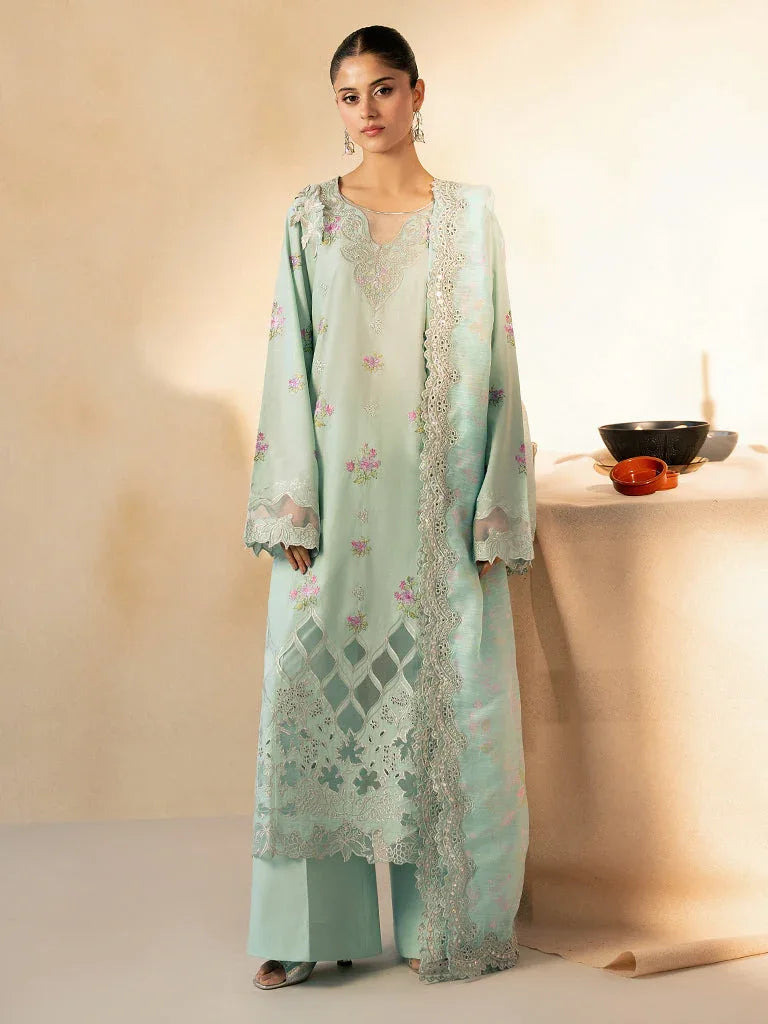 Rajbari | Jahaan Premium Festive Lawn | AALYA (Jahan) 4-A - Rang-e-Khaas