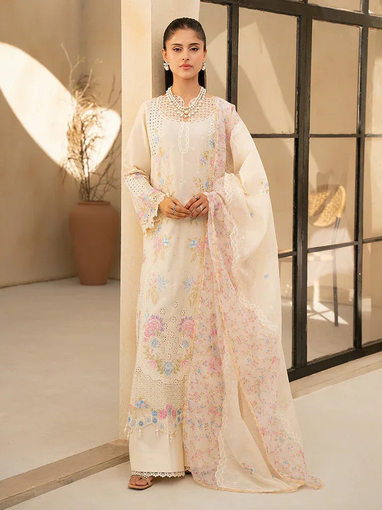 Rajbari | Jahaan Premium Festive Lawn | AIRA (Jahan) 2-A - Rang-e-Khaas
