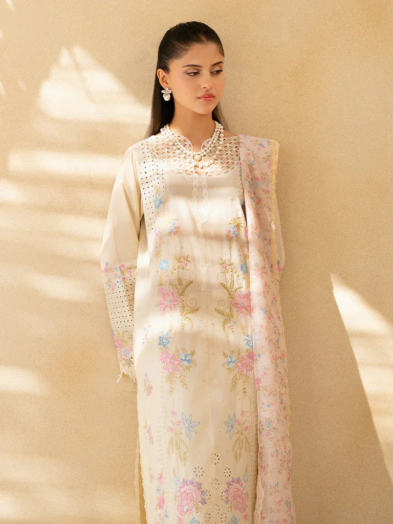 Rajbari | Jahaan Premium Festive Lawn | AIRA (Jahan) 2-A - Rang-e-Khaas