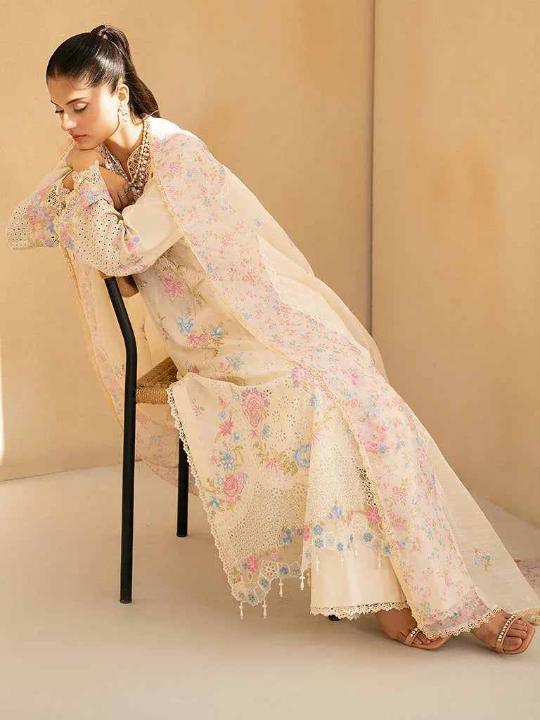 Rajbari | Jahaan Premium Festive Lawn | AIRA (Jahan) 2-A - Rang-e-Khaas