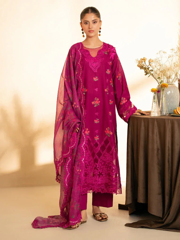 Rajbari | Jahaan Premium Festive Lawn | MAYA (Jahan) 4-B - Rang-e-Khaas