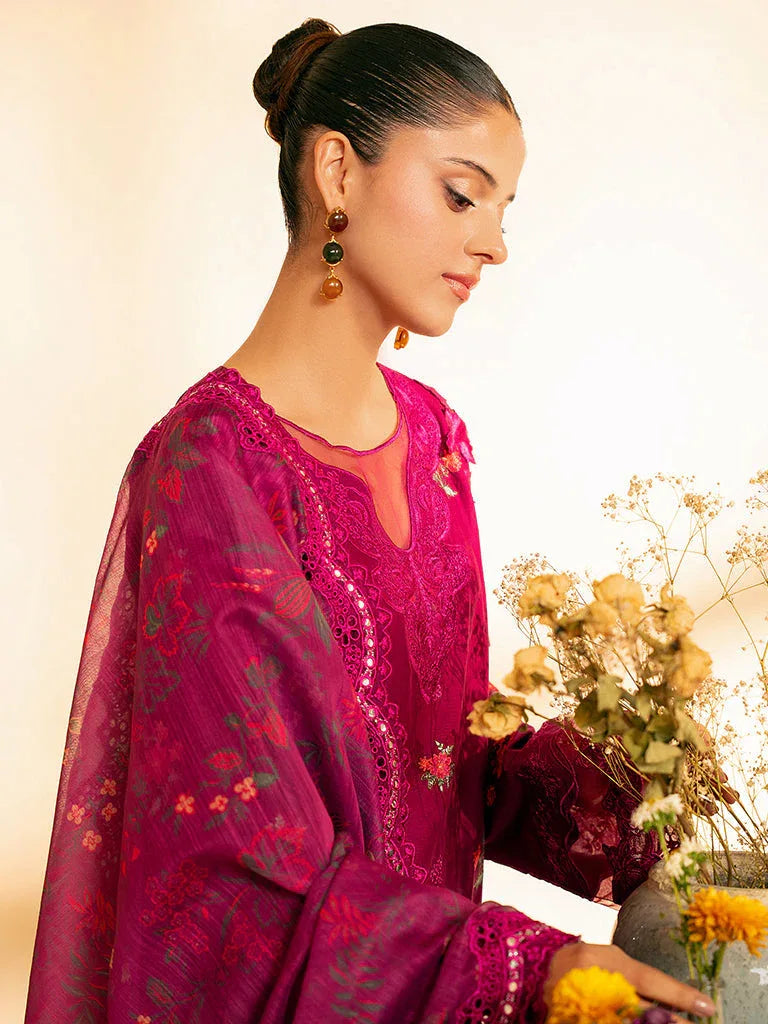 Rajbari | Jahaan Premium Festive Lawn | MAYA (Jahan) 4-B - Rang-e-Khaas