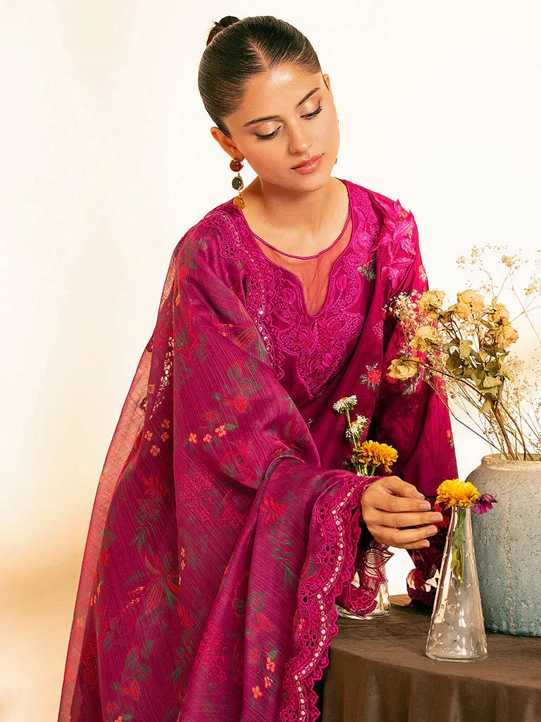 Rajbari | Jahaan Premium Festive Lawn | MAYA (Jahan) 4-B - Rang-e-Khaas